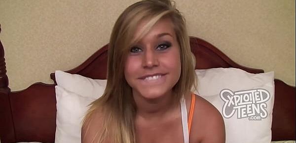 Blonde hottie in old on young anal hardcore porn